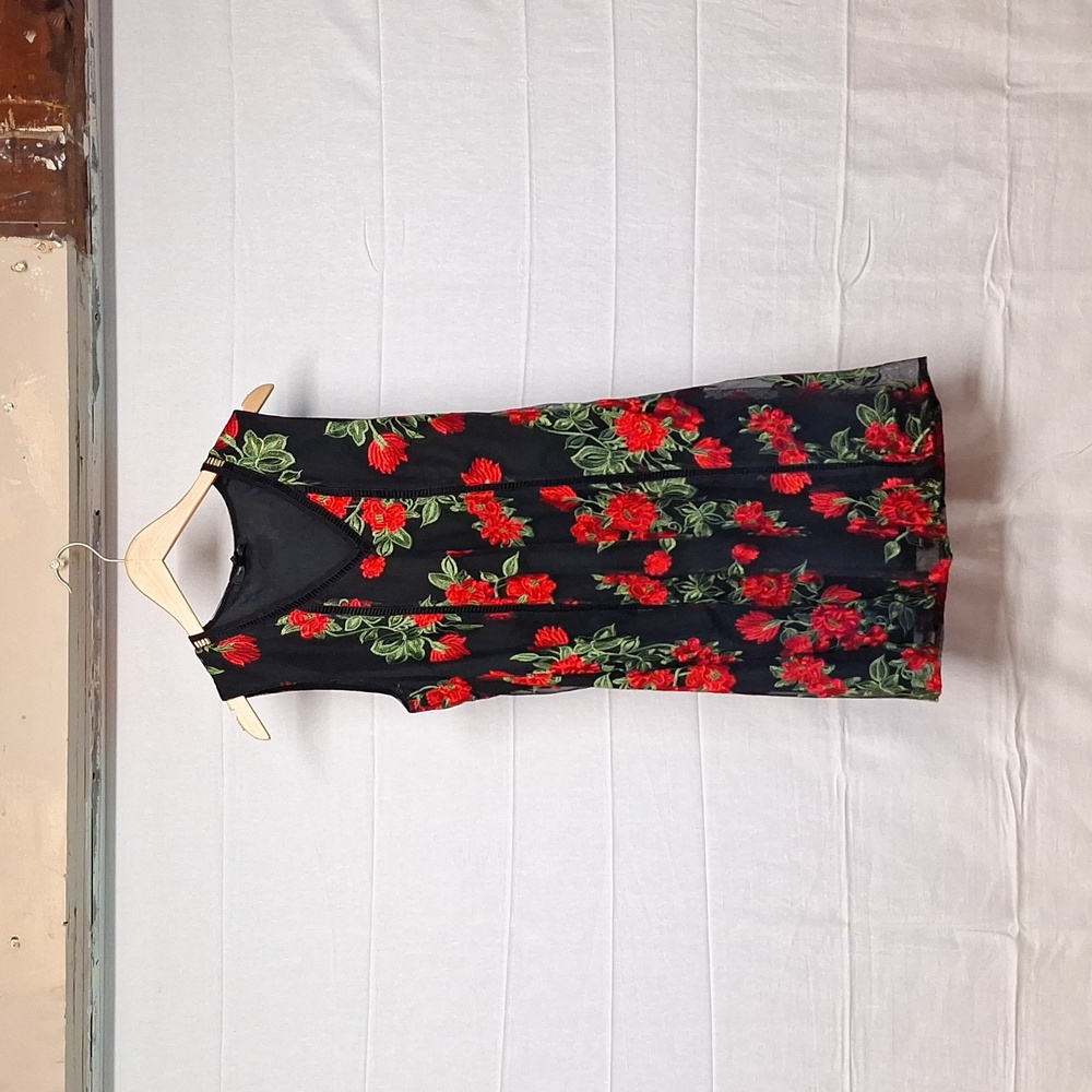 Black Floral Dress